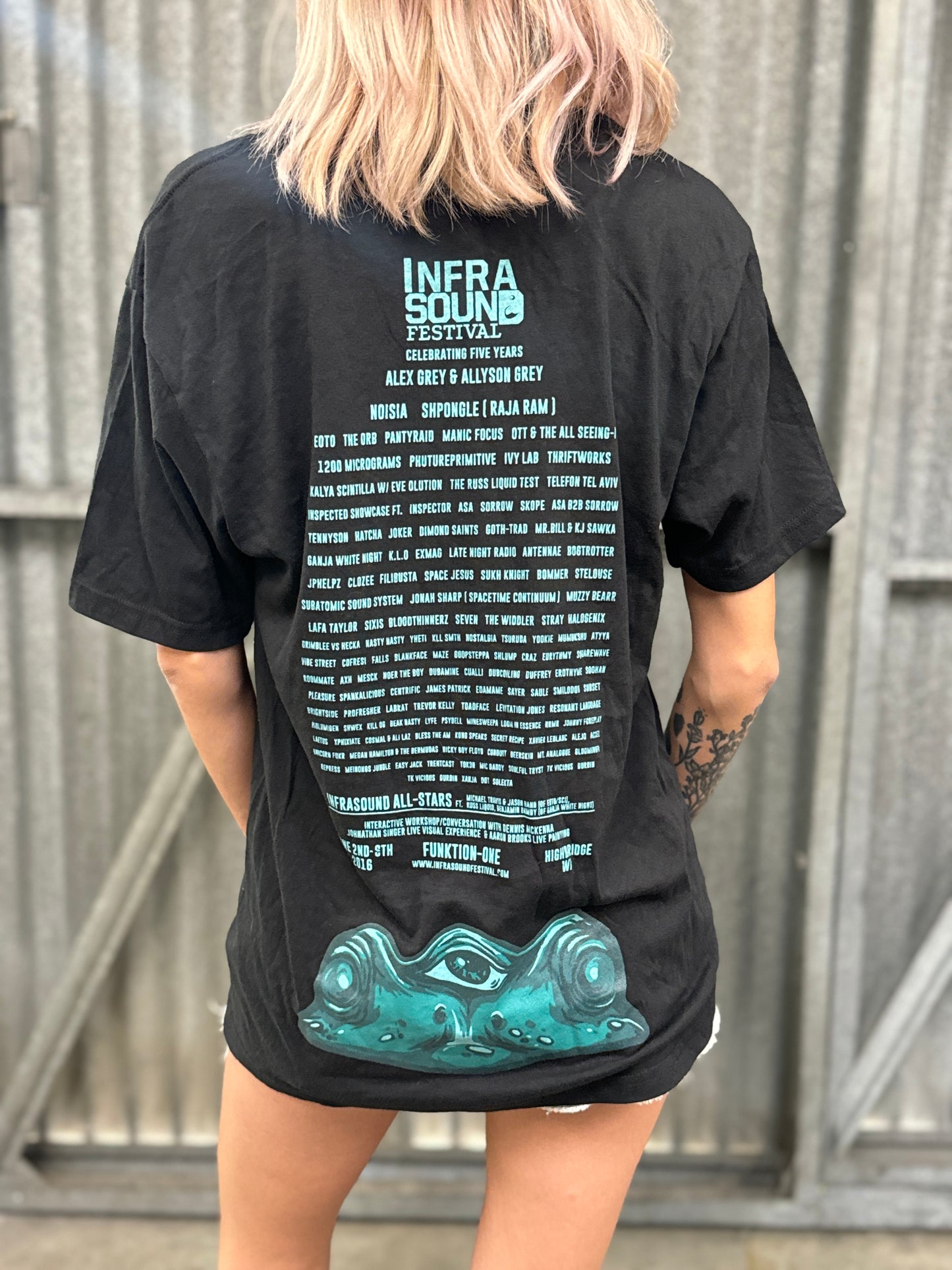 Infrasound 2016 Lineup Tee