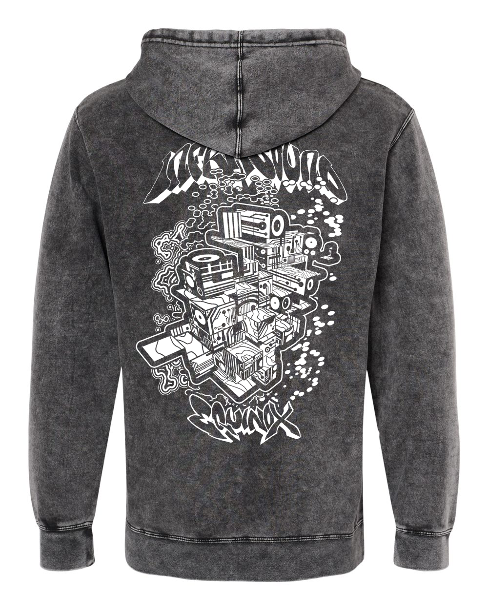 Infrasound x Apex Collective Mineral Wash Hoodie