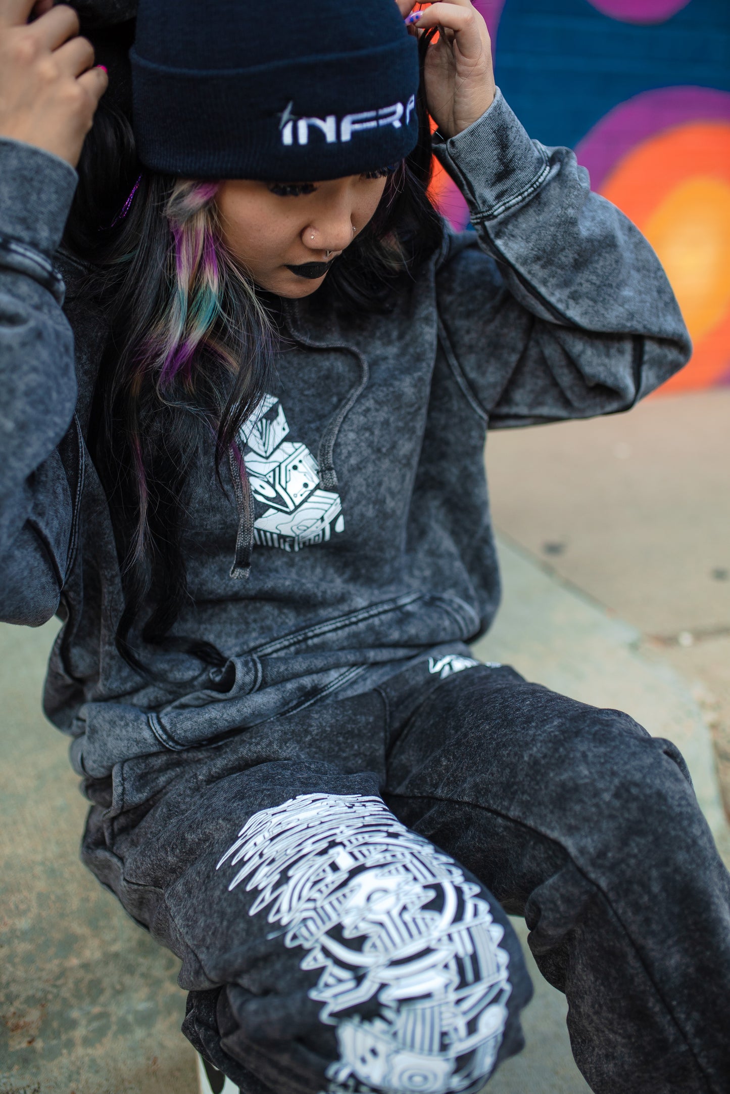 Infrasound x Apex Collective Mineral Wash Sweatpants